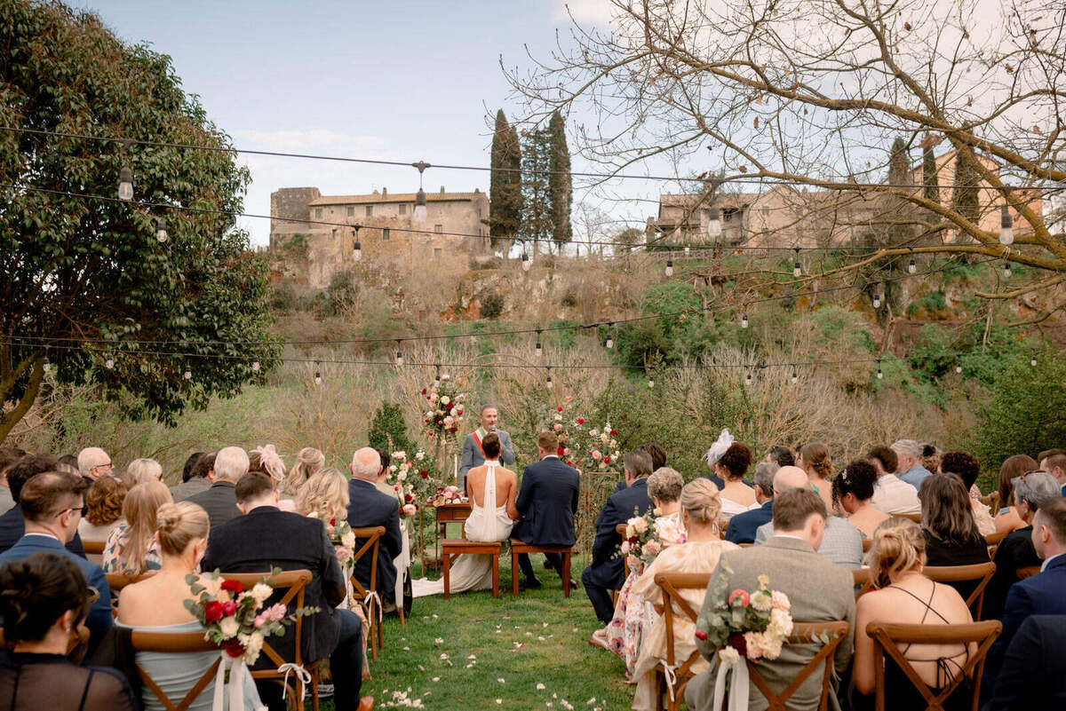La cerimonia · Borgo di Tragliata